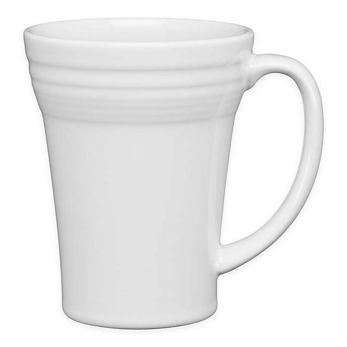 slide 1 of 3, Fiesta Bistro Latte Mug - White, 1 ct