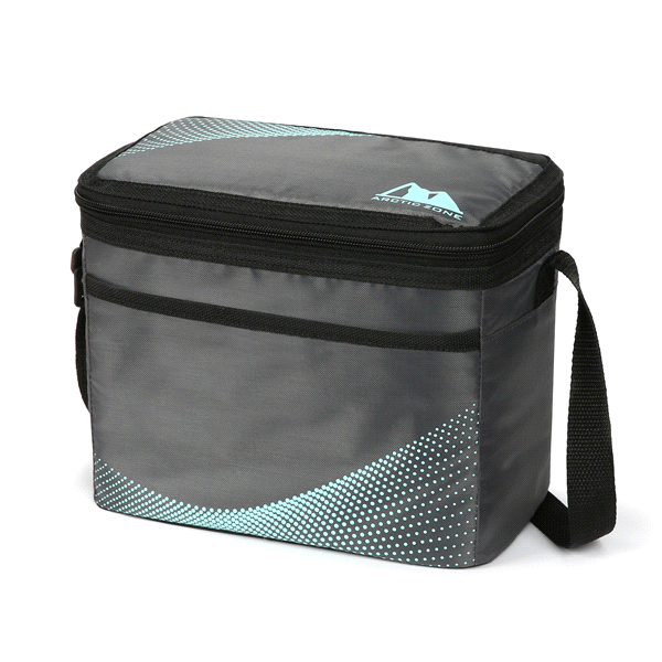 slide 1 of 1, Arctic Zone Core Lunchbox Caddy, GREY/MINT, 1 ct