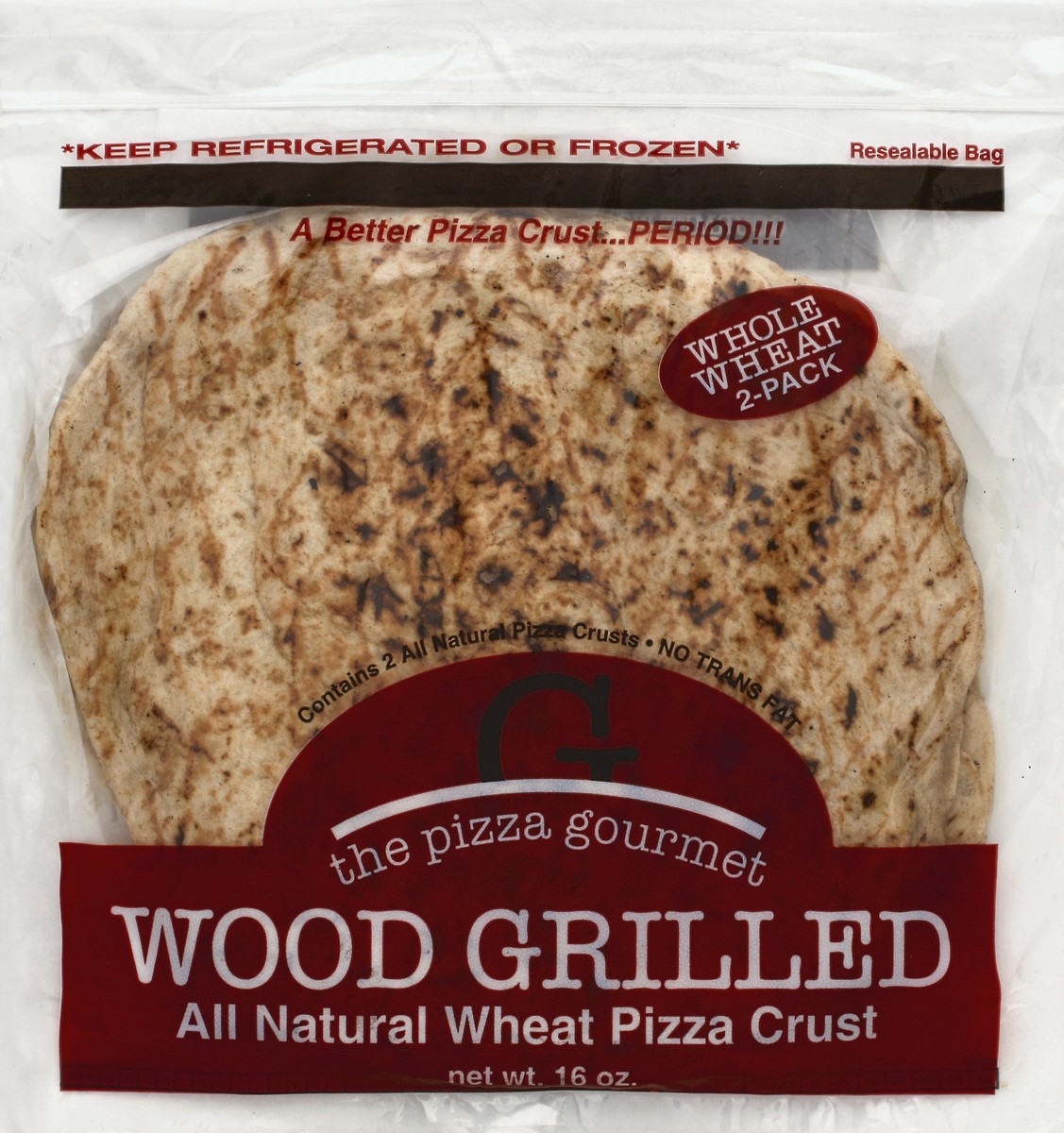 slide 3 of 5, Pizza Gourmet Pizza Crust 16 oz, 16 oz