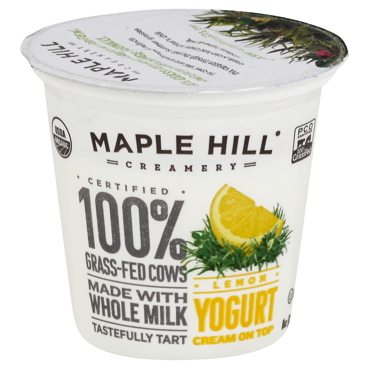 slide 3 of 4, Maple Hill Creamery Yogurt 6 oz, 6 oz