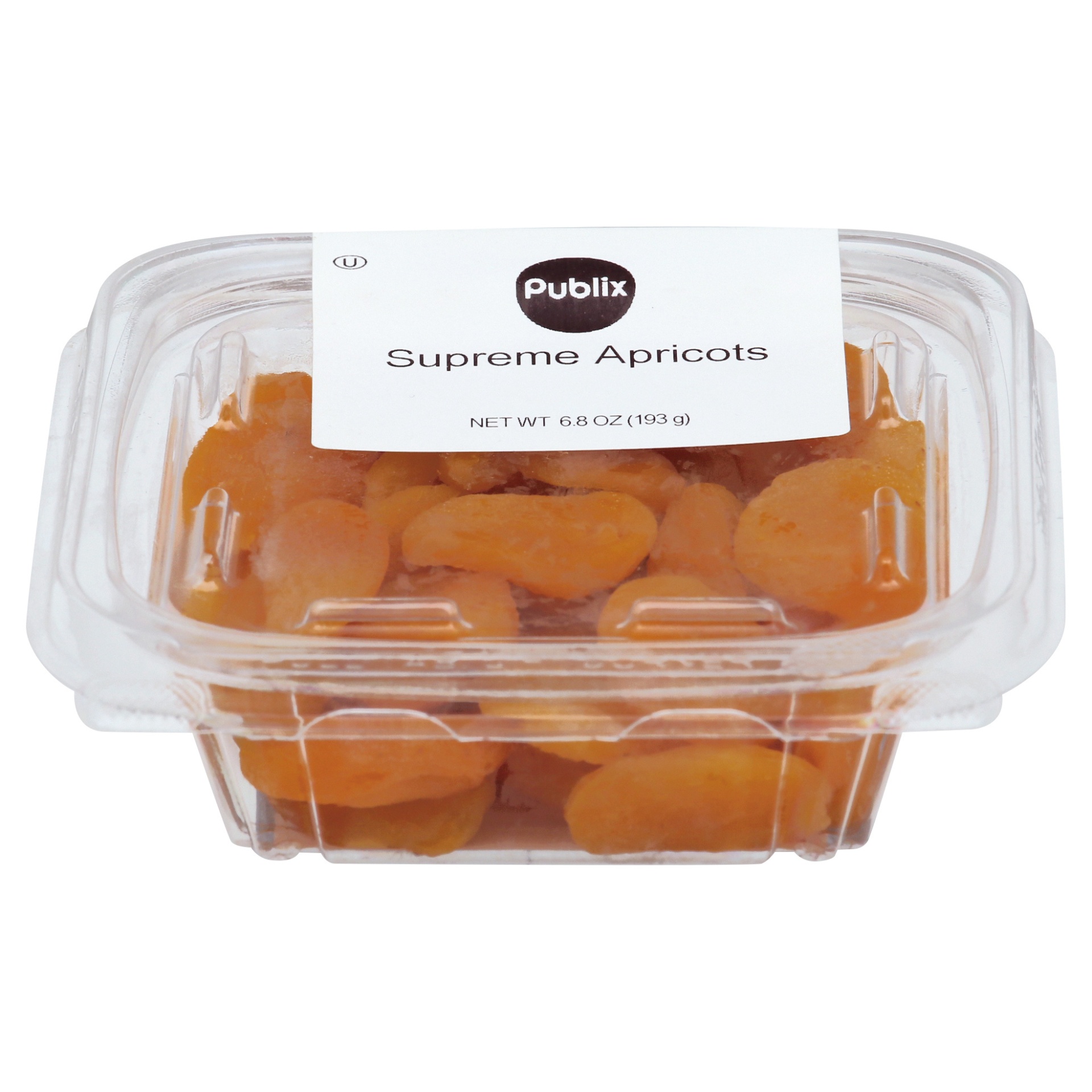slide 1 of 1, Publix Supreme Apricots, 6.8 oz
