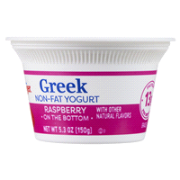 slide 6 of 21, Meijer Greek Nonfat Yogurt Raspberry, 5.3 oz