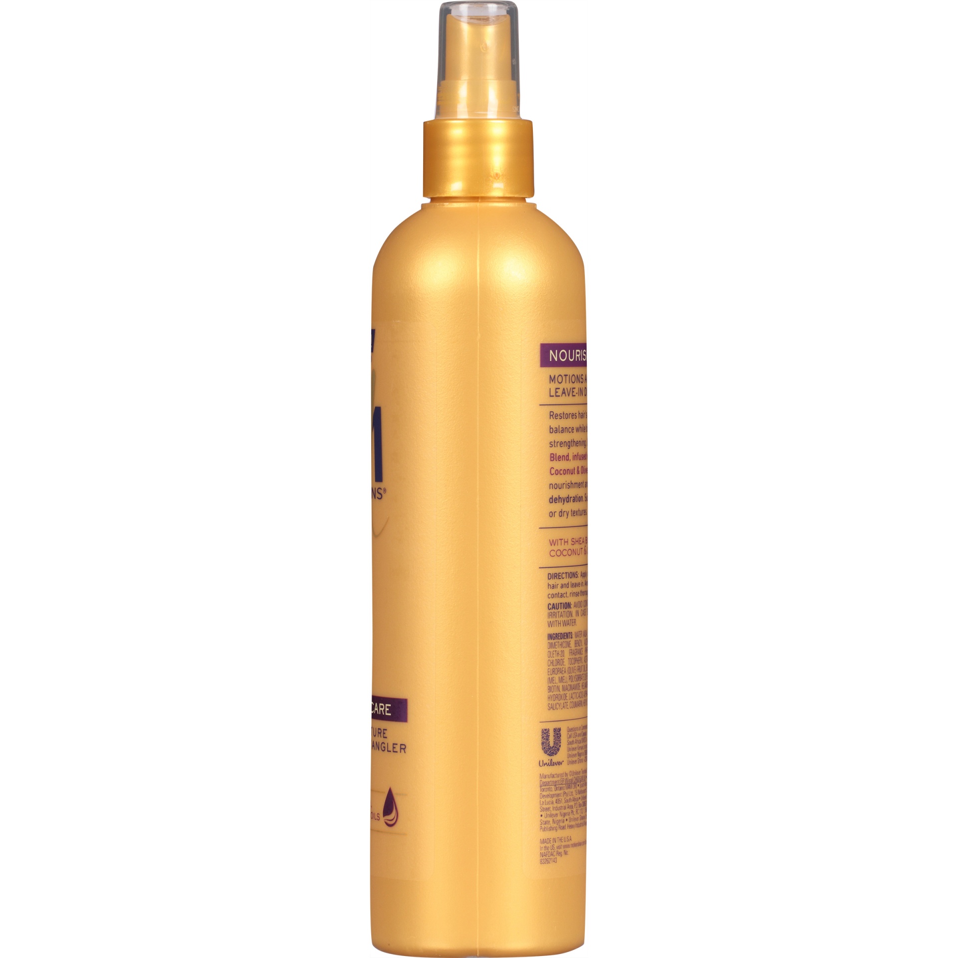 slide 3 of 5, Motions Nourish & Care Active Moisture Leave-In Detangler 12 fl. oz Bottle, 12 fl oz