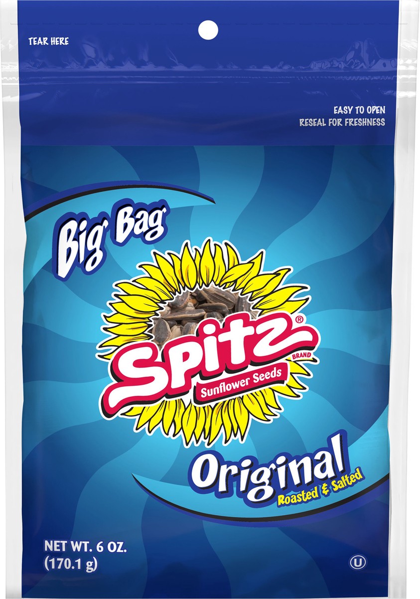 slide 3 of 6, Spitz Sunflower Seeds Original Roasted And Salted 6 Oz, 6 oz