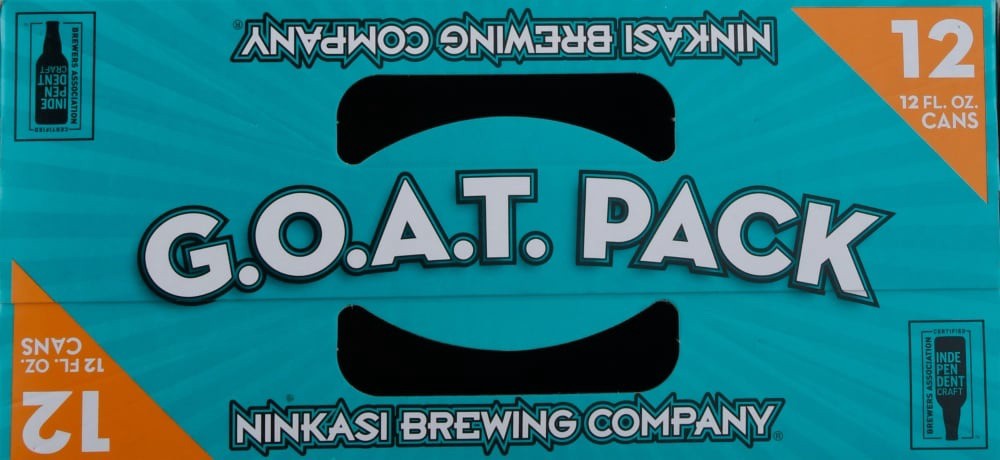 slide 3 of 4, Ninkasi Brewing Company G.O.A.T. Pack Craft Beer, 12 ct; 12 fl oz