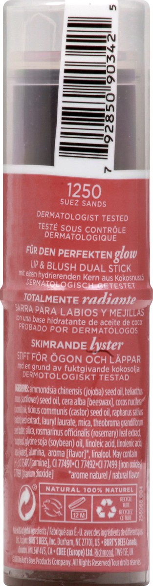 slide 3 of 7, Burt's Bees Lip & Cheek Stick 0.32 oz, 0.32 oz