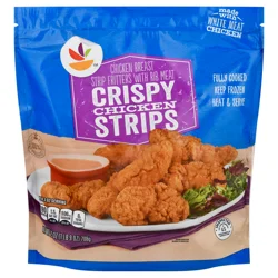 Giant Crispy Breaded Chicken Breast Strips Frozen