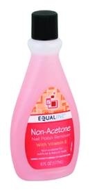 slide 1 of 1, Equaline Non-Acetone Nail Polish Remover, 6 oz