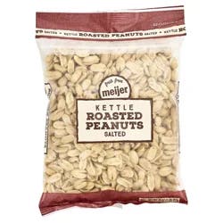 Fresh From Meijer Kettle Roasted Salted Peanuts, 16 Oz