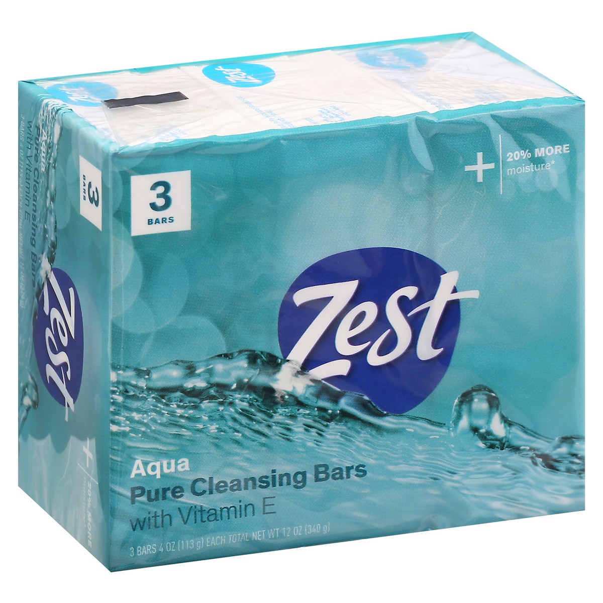 slide 4 of 13, Zest Aqua Refreshing Soap Bars, 3 ct