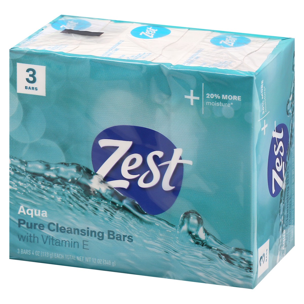 slide 6 of 13, Zest Aqua Refreshing Soap Bars, 3 ct