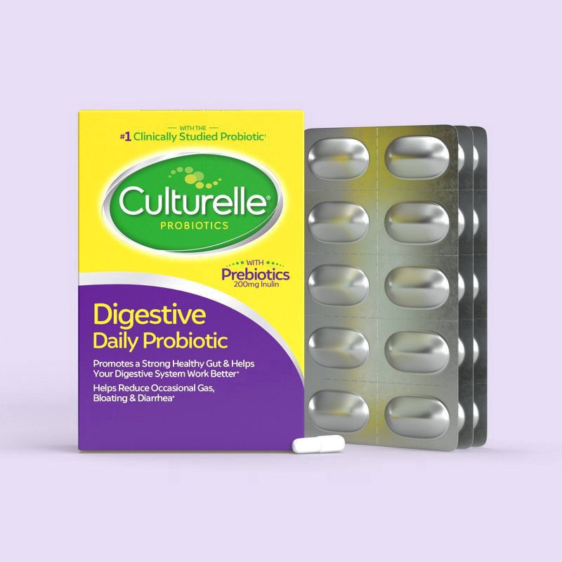 slide 2 of 7, Culturelle Digestive Daily Probiotic 50 Capsules, 50 ct