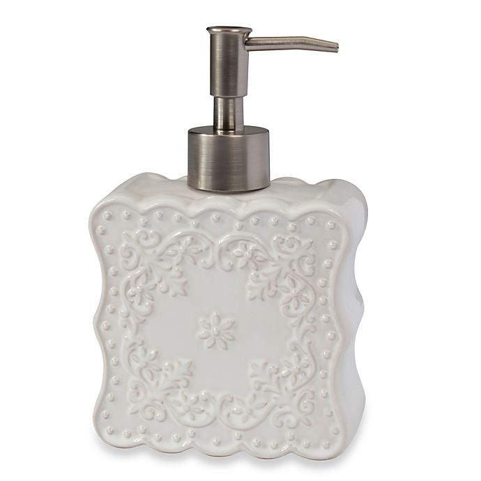 slide 1 of 1, Creative Bath Ruffles Lotion Dispenser, 1 ct