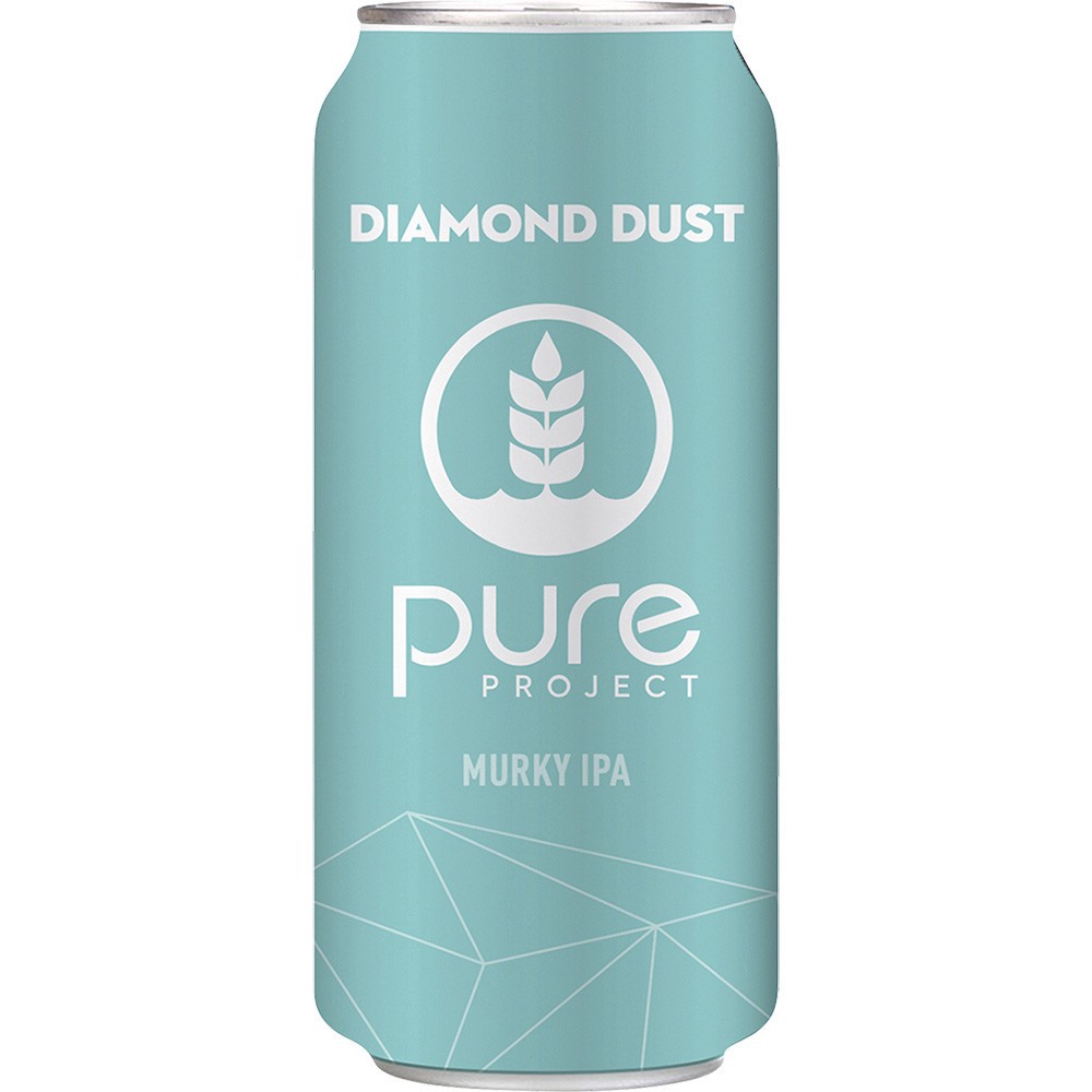 slide 1 of 1, Pure Project Murky IPA Diamond Dust Beer 4 - 1 pt Cans, 4 ct