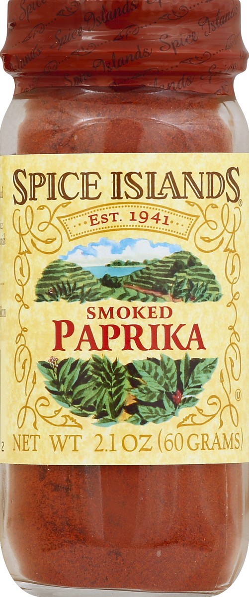 slide 3 of 3, Spice Islands Paprika, 2.1 oz