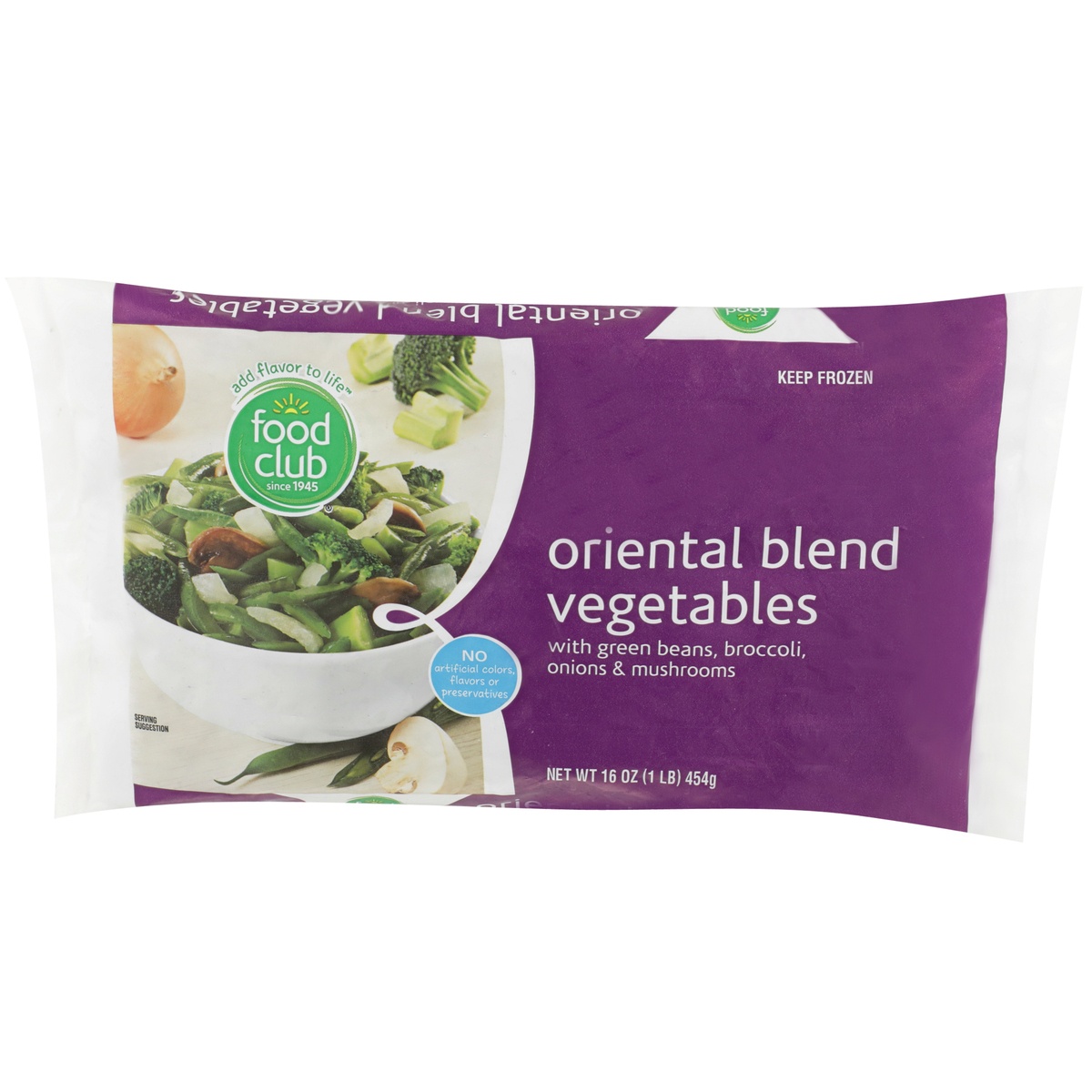 slide 1 of 1, Food Club Oriental Style Vegetables, 16 oz