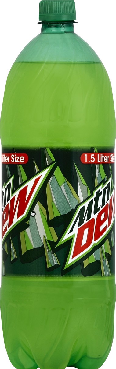 slide 3 of 4, Mountain Dew Soda Citrus 1.5 Ltr Bottle, 1.50 liter