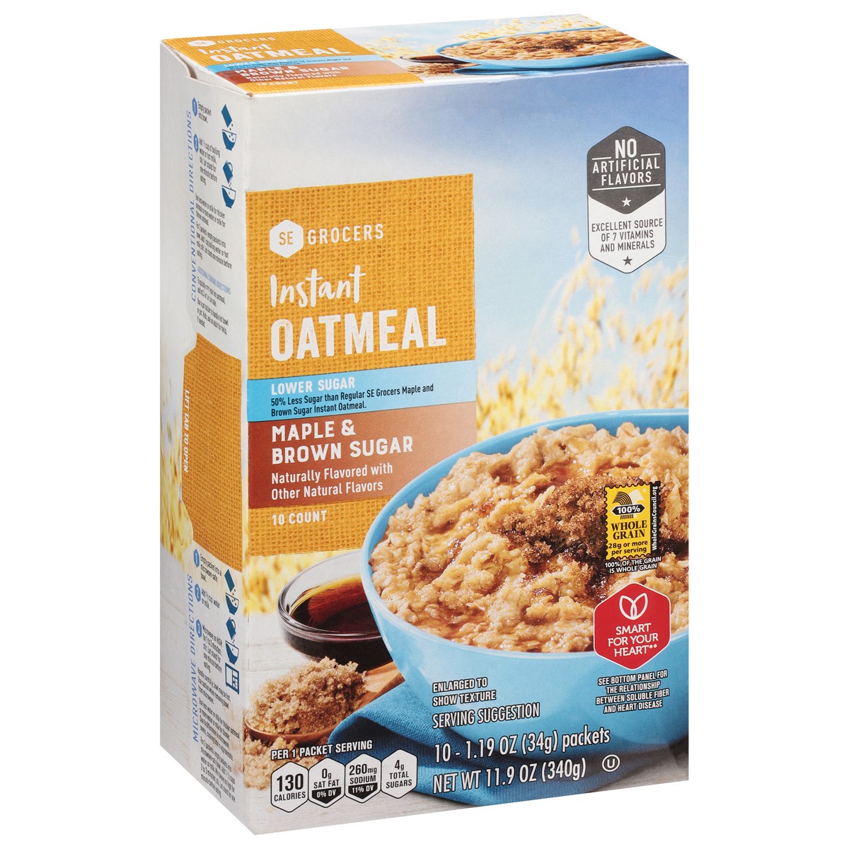 slide 2 of 9, Se Grocers Lwr Sgr Mpl Brn Sgr, 11.9 oz