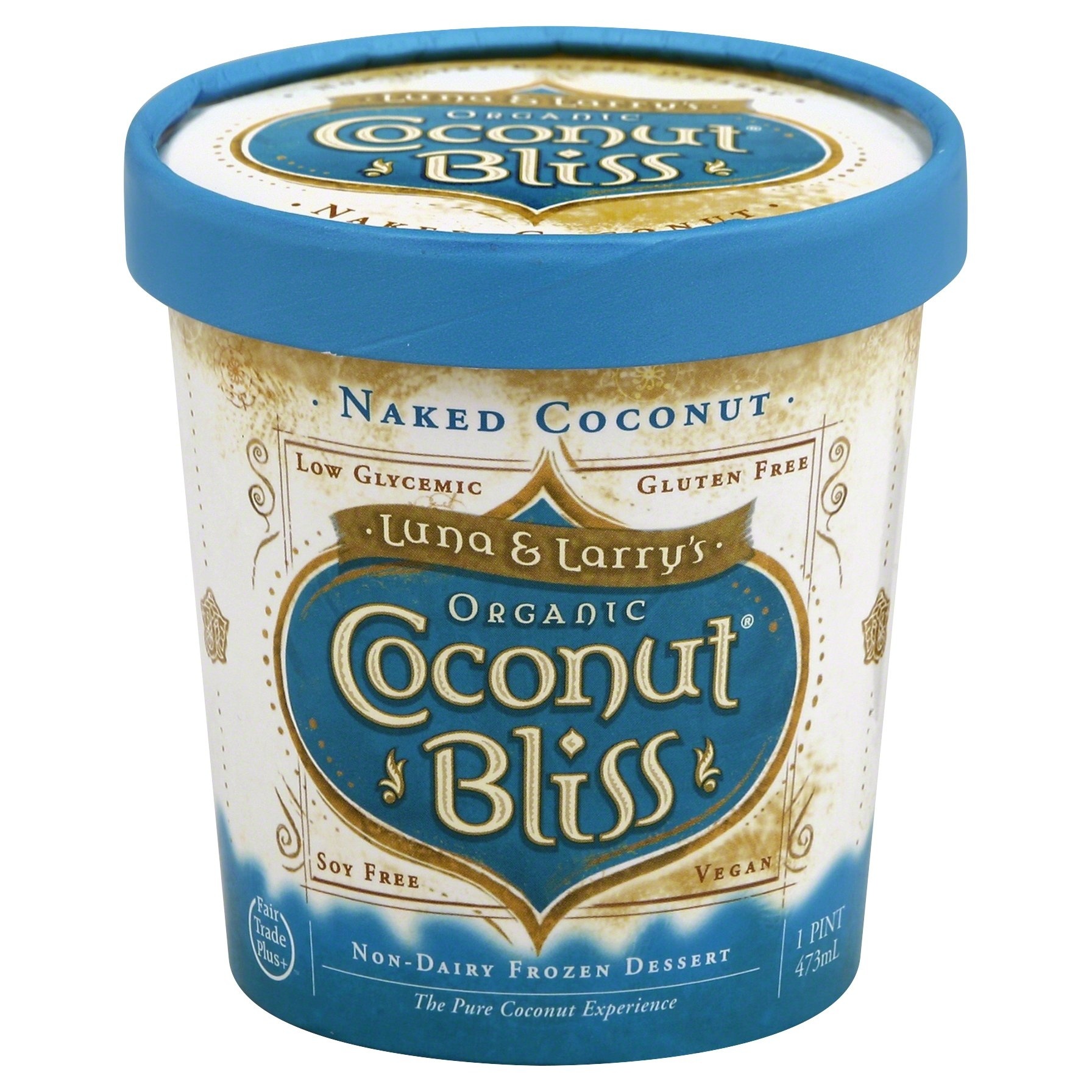 slide 1 of 1, Coconut Bliss Naked Coconut Non-Dairy Frozen Dessert, 16 oz