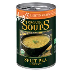 Amy's Kitchen Light in Sodium Split Pea Soup