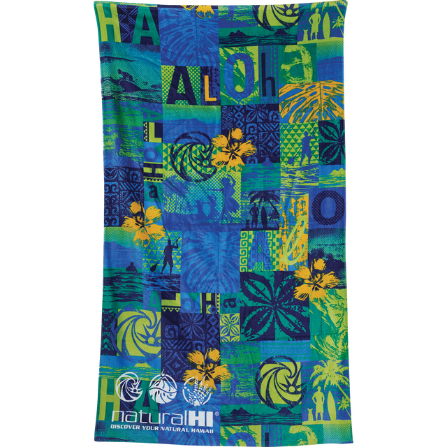 slide 1 of 1, Gbh Beach Towel Natural Hi Kekai 40, 1 ct