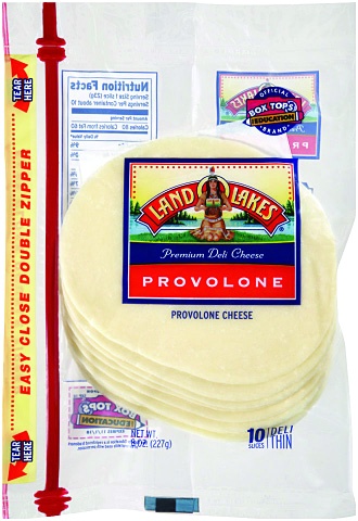 slide 2 of 7, Land O'Lakes Premium Deli Provolone Cheese, 8 oz