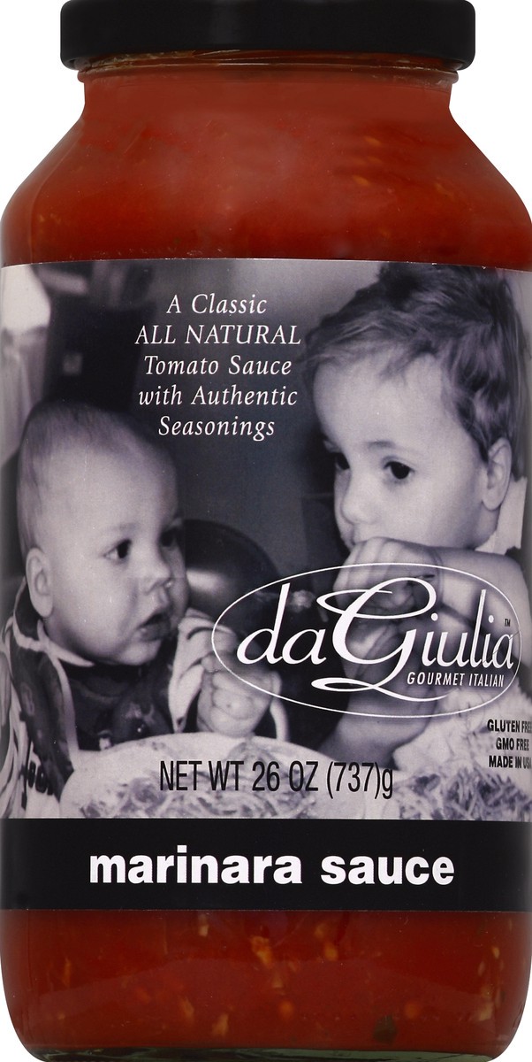 slide 2 of 2, daGiulia Marinara Sauce 26 oz, 26 oz