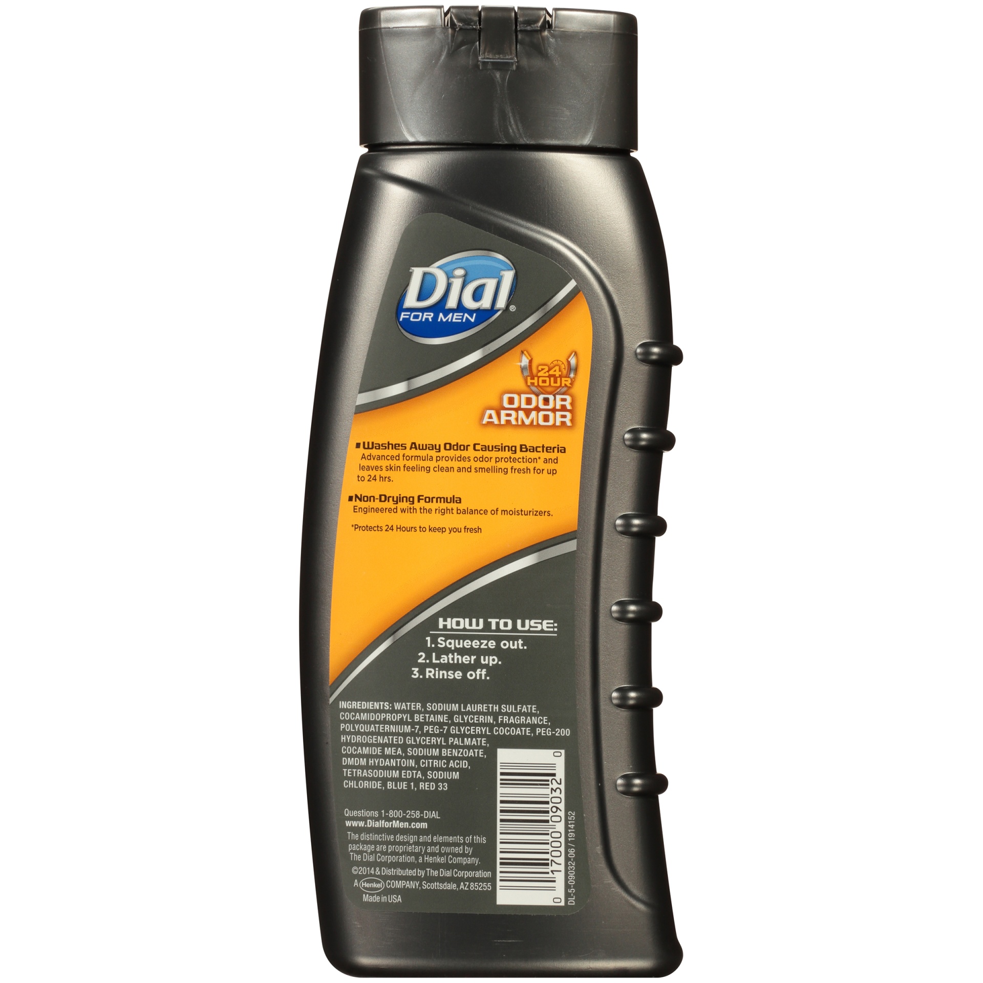 Dial For Men Odor Armor Body Wash 16 fl oz Shipt
