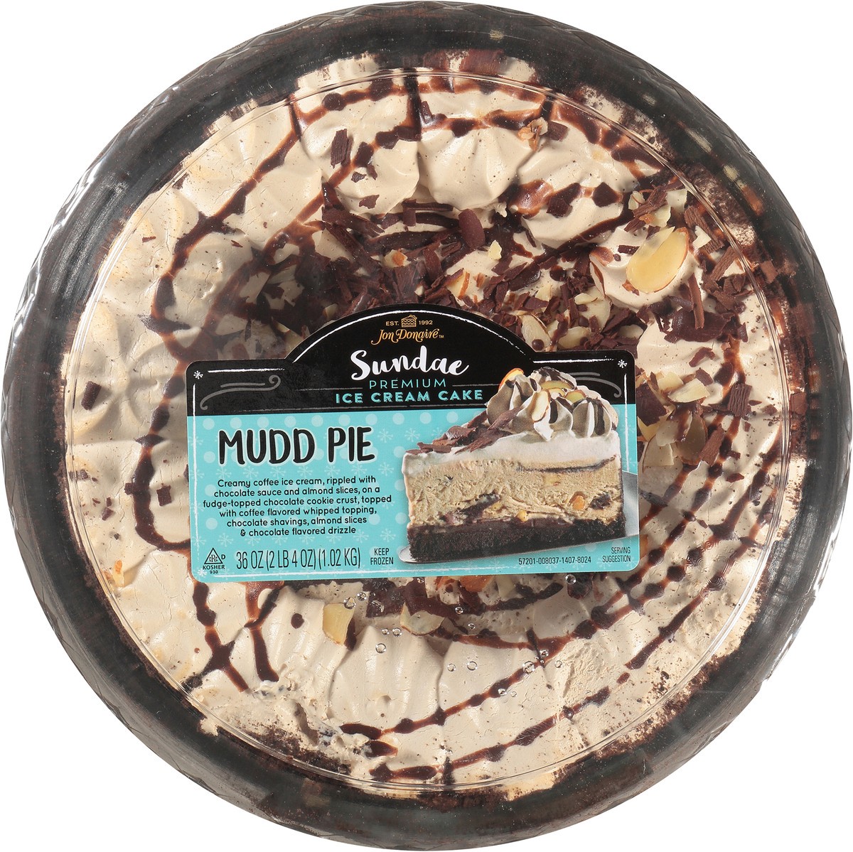 Jon Donaire Sundae Mudd Pie 8 Premium Ice Cream Cake 1 Ct Shipt 