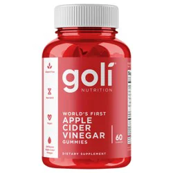 Goli Nutrition Goli Apple Cider Vinegar Gummies, 60ct