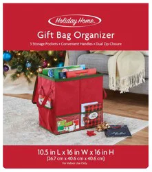 Holiday Home Gift Bag Organizer