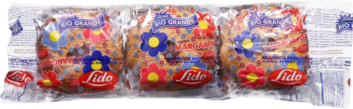 slide 12 of 12, Lido Margarita Sweet Bread 6 - 192 g Wrappers, 6 ct