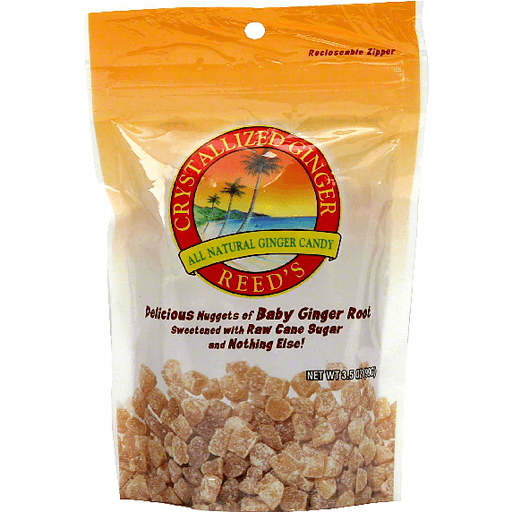 slide 3 of 3, Reed's Crystallized Ginger 3.5 oz, 3.5 oz