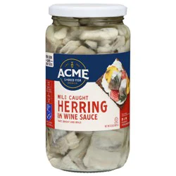 ACME Wild Caught Herring in Wine Sauce 32 oz