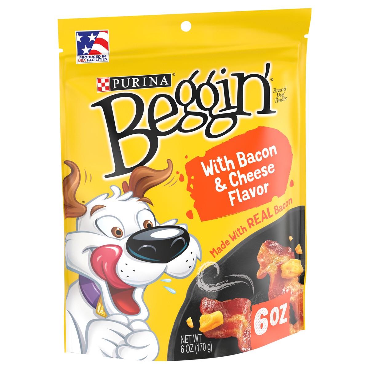 slide 4 of 9, Beggin' Purina Beggin' Strips With Real Meat Dog Training Treats With Bacon and Cheese Flavors, 6 oz