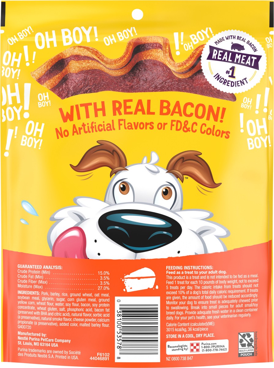 slide 2 of 9, Beggin' Purina Beggin' Strips With Real Meat Dog Training Treats With Bacon and Cheese Flavors, 6 oz