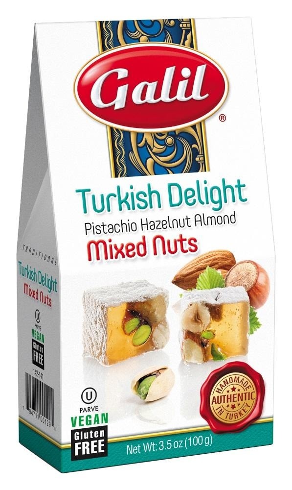 slide 1 of 1, Galil Turkish Delight Pistachio Hazelnut Almond Mixed Nuts, 3.5 oz