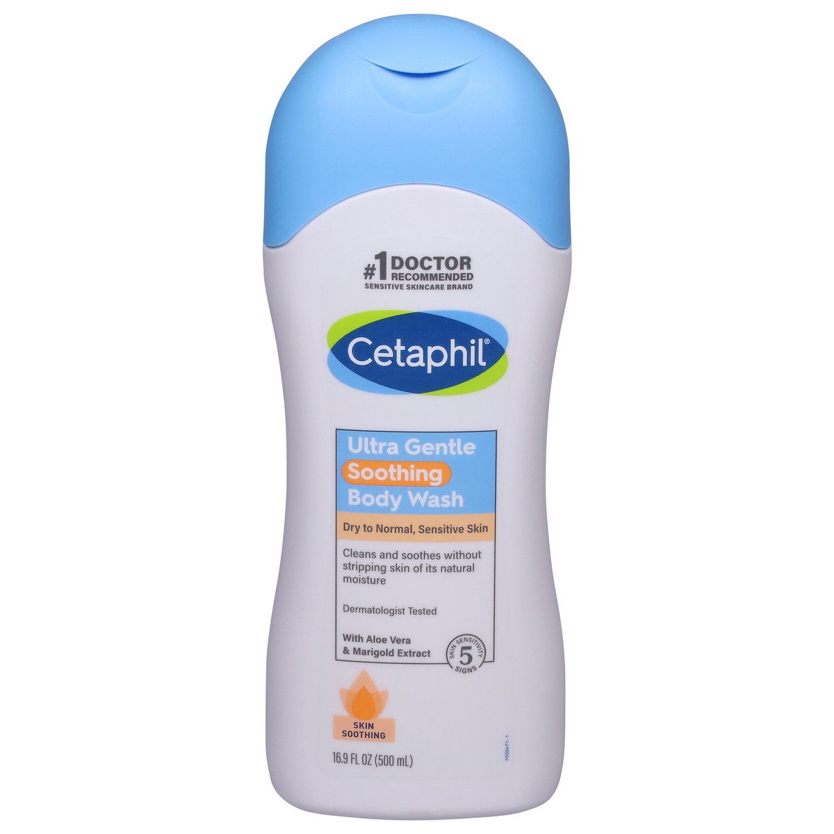 slide 5 of 13, Cetaphil Ultra Gentle Soothing Body Wash, 16.9oz, 16.9 fl oz