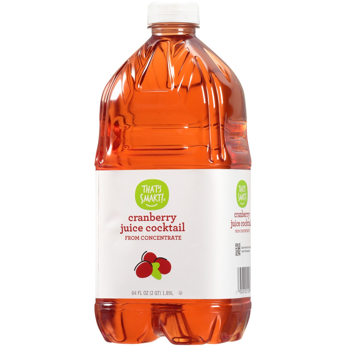 slide 9 of 14, That's Smart! Cranberry Juice Cocktail From Concentrate, 64 fl oz