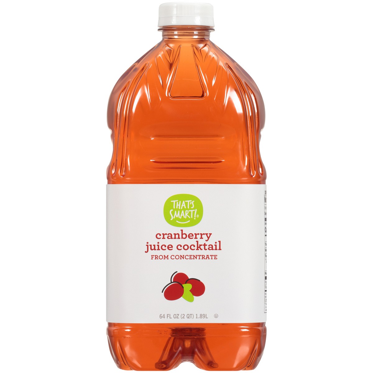 slide 7 of 14, That's Smart! Cranberry Juice Cocktail From Concentrate, 64 fl oz