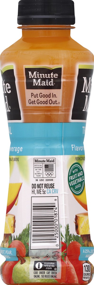 slide 2 of 5, Minute Maid Juice Beverage - 15.2 oz, 15.2 fl oz