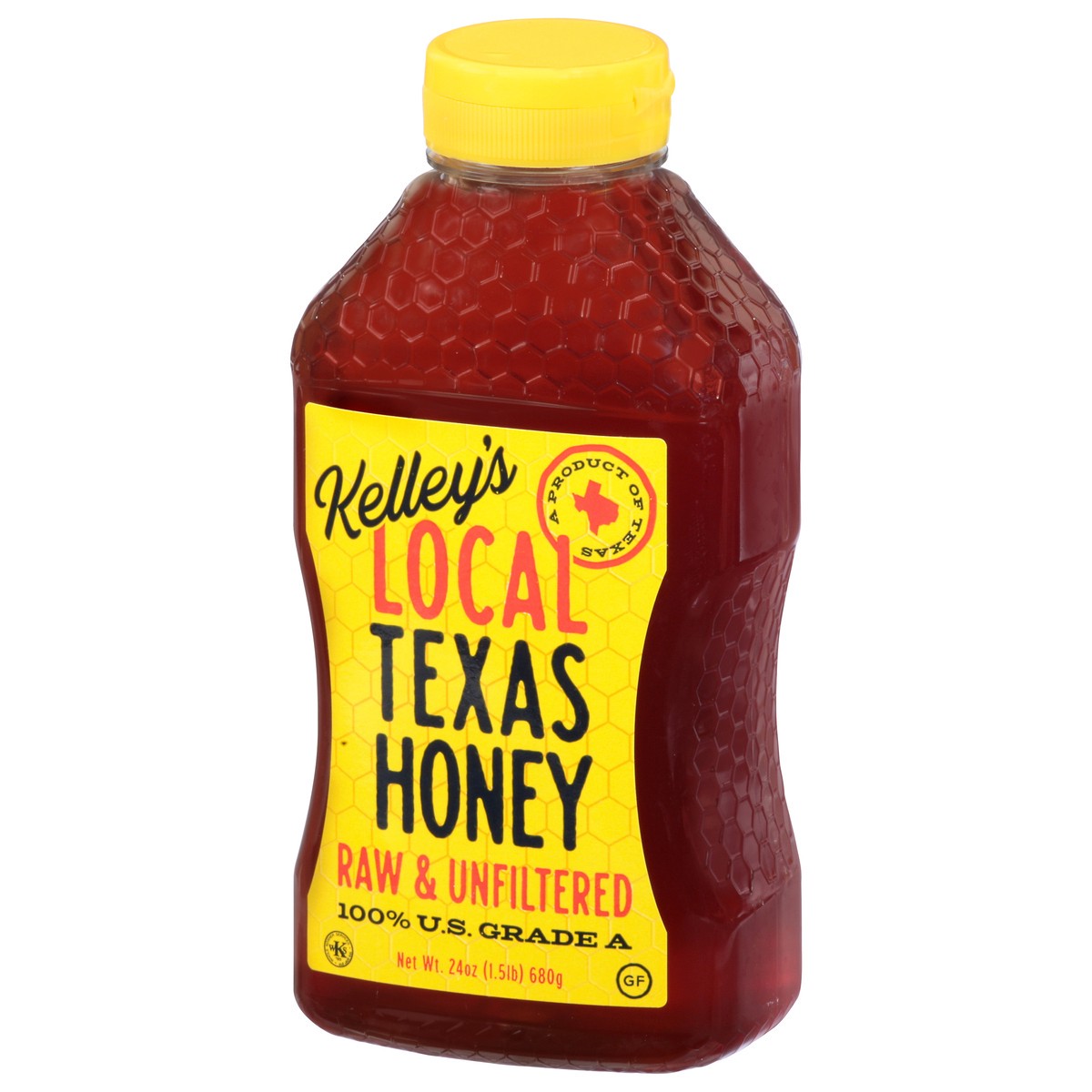 slide 5 of 13, Kelley's TEXAS HONEY Kelley's Local Texas Raw & Unfiltered Honey, 24 oz