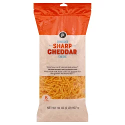 Publix Shredded Sharp Cheddar Cheese