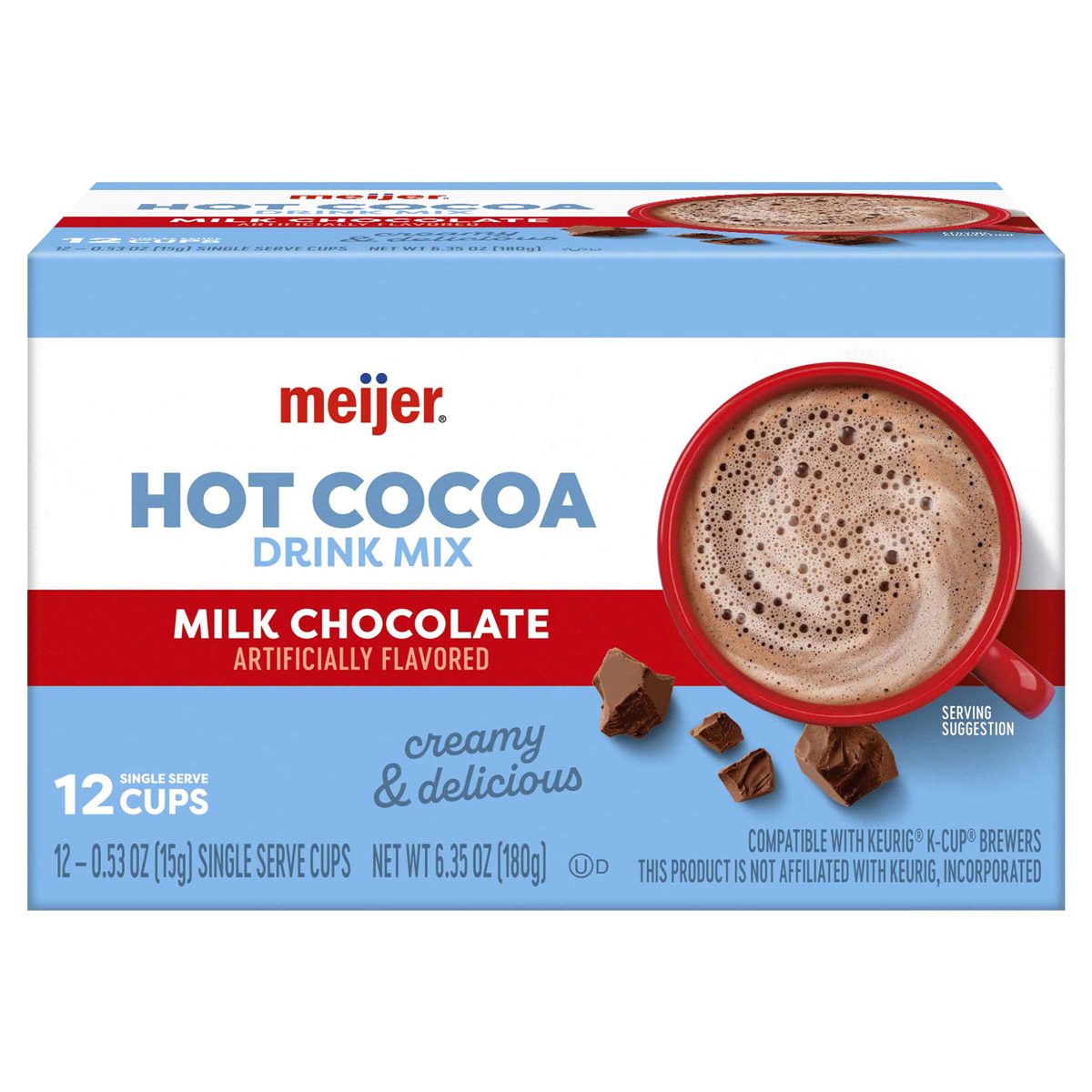 slide 1 of 13, Meijer Hot Chocolate Pods, 12 ct