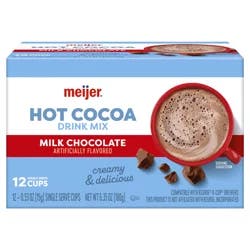 Meijer Hot Chocolate Pods - 12 ct