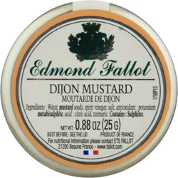 Edmond Fallot Dijon Mustard 0.88 oz
