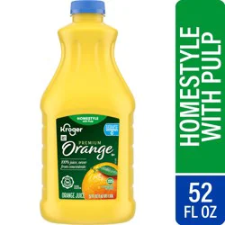 Kroger Homestyle With Pulp 100% Orange Juice