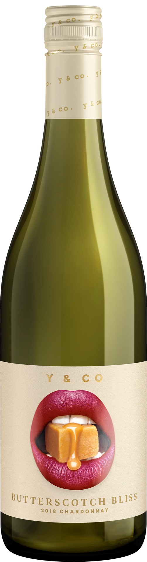 slide 1 of 6, Y & Co Butterscotch Bliss Chardonnay White Wine, 750 mL Bottle, 25.36 fl oz