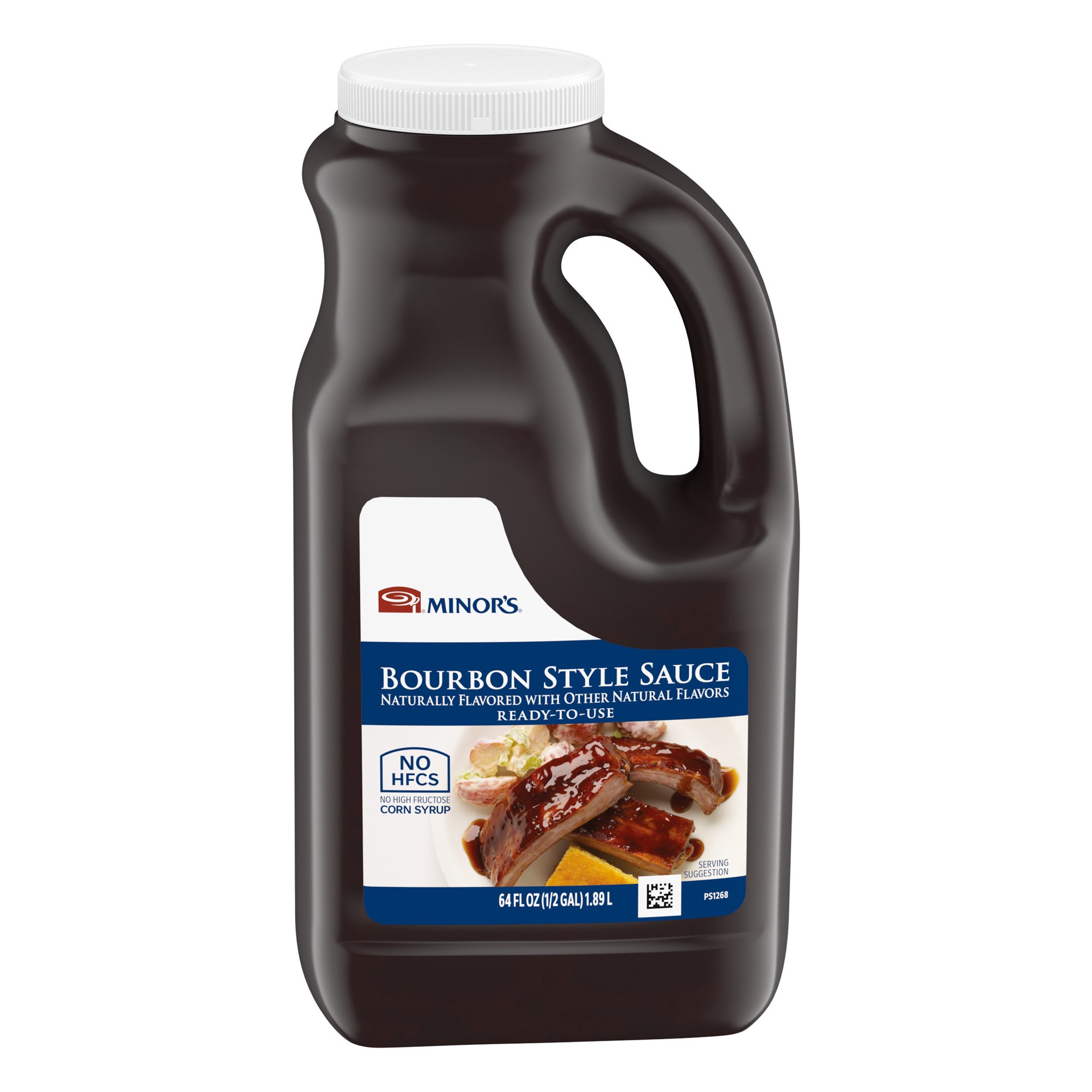 slide 1 of 5, Minor's Bourbon Style Sauce RTU 0.5 gallon, 1/2 gal