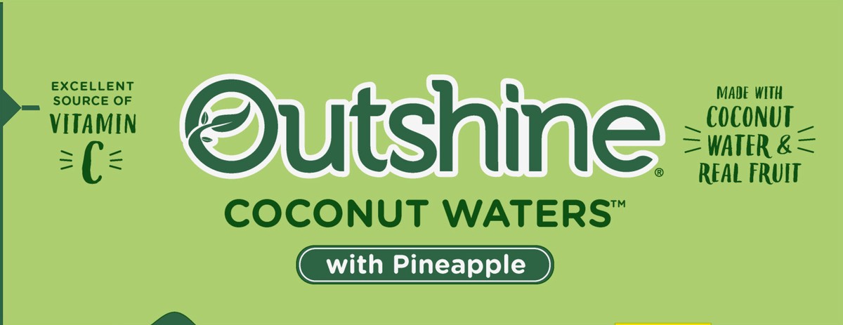 slide 2 of 6, Outshine Coconut Water & Pineapple Fruit Bar, 6 ct